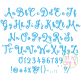 Starstruck Embroidery Font | Machine Embroidery Designs by JuJu 