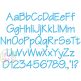 Sticks Embroidery Font