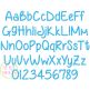 Sweet Sixteen Embroidery Font | Machine Embroidery Designs by JuJu