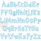 Teen Girlz Applique Font | Machine Embroidery Designs by JuJu
