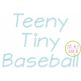 Teeny Tiny Baseball Embroidery Font | Machine Embroidery Designs by JuJu