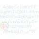 Teeny Tiny Bean Stitch Embroidery Font | Machine Embroidery Designs by JuJu