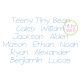 Teeny Tiny Bean Stitch Embroidery Font | Machine Embroidery Designs by JuJu