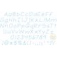 Teeny Tiny Greeting Card Font | Machine Embroidery Designs by JuJu