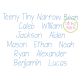 Teeny Tiny Narrow Bean Stitch Embroidery Font | Machine Embroidery Designs by JuJu