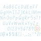 I2S Teeny Tiny Narrow Greeting Card Font | Machine Embroidery Designs by JuJu