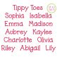 Tippy Toes Embroidery Font | Machine Embroidery Designs by JuJu