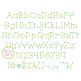 True Colors Two Color Embroidery Font | Machine Embroidery Designs by JuJu