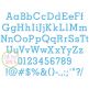 I2S Typewriter Embroidery Font | Machine Embroidery Designs by JuJu