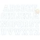 I2S Varsity Applique Alphabet | Machine Embroidery Designs by JuJu