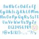 What a Time Embroidery Font Digital Machine Embroidery Designs by JuJu