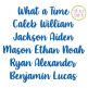 What a Time Embroidery Font Digital Machine Embroidery Designs by JuJu