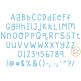 Who Tells Your Story Scratchy Embroidery Font | Machine Embroidery Designs by JuJu