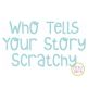 Who Tells Your Story Scratchy Embroidery Font | Machine Embroidery Designs by JuJu