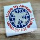 I Love My Airman | Machine Embroidery Designs by JuJu