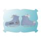 Ice Skate Snap Clip Mini