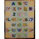 Cute Critters Alphabet Applique Machine Embroidery Designs by JuJu 