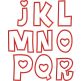 Heart Applique Font | Machine Embroidery Designs by JuJu