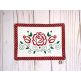 ITH Roses Mug Rug 4 | Machine Embroidery Designs by JuJu