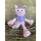 Cute Cat Softie In The Hoop | Machine Embroidery Designs by JuJu