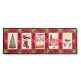 ITH Farmhouse Christmas Table Runner | Machine Embroidery Designs by JuJu
                            