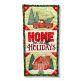 ITH Home For The Holidays Wall Hanging | Machine Embroidery Designs by JuJu