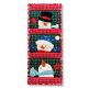 ITH Snowmen Wall Hanging | Machine Embroidery Designs by JuJu
                            