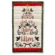 ITH Oh Come Let Us Adore Him Wall Hanging | Machine Embroidery Designs by JuJu