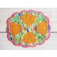 ITH Scalloped Tulip Coaster | Machine Embroidery Designs by JuJu