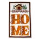 ITH Home Wall Hanging | Machine Embroidery Designs by JuJu