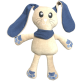 Cute Bunny Softie | Machine Embroidery Designs by JuJu