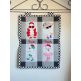 ITH Sassy Chickens Wall Hanging | Machine Embroidery Designs by JuJu