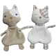 Cat Flatty Doll | Machine Embroidery Designs by JuJu