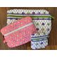 Quilted In The Hoop Zipper Bags Machine Embroidery Designs by JuJu