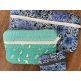 Quilted In The Hoop Zipper Bags 3 | Machine Embroidery Designs by JuJu