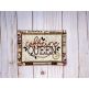 ITH Caffeine Queen Mug Rug | Machine Embroidery Designs by JuJu