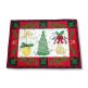 ITH Farmhouse Christmas Placemat | Machine Embroidery Designs by JuJu