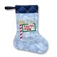 ITH Christmas Stocking North Pole | Machine Embroidery Designs by JuJu