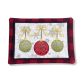 ITH 3 Vintage Ornaments Mug Rug | Machine Embroidery Designs by JuJu