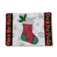 ITH Deck The Halls Mug Rug | Machine Embroidery Designs by JuJu