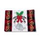 ITH Silver Bells Mug Rug | Machine Embroidery Designs by JuJu