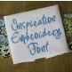 Inspiration Embroidery Font Machine Embroidery Designs by JuJu