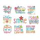 Inspired Sayings Set 1 Machine Embroidery Designs by JuJu
