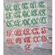 Intertwined Vine Interlocking SMALL Monogram Embroidery Font | Machine Embroidery Designs by JuJu