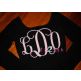 Jumbo Intertwined Vine Interlocking Embroidery Font | Machine Embroidery Designs by JuJu
