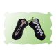 Irish Dance Shoes Snap Clip Mini
