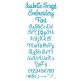 Isabelle Script Machine Embroidery Font Designs by JuJu