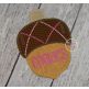 ITH Acorn Banner Charm | Machine Embroidery Designs by JuJu