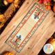 In The Hoop Modular Turkey Table Runner Project | Designs by JuJu