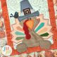 In The Hoop Modular Turkey Table Runner Project | Designs by JuJu
